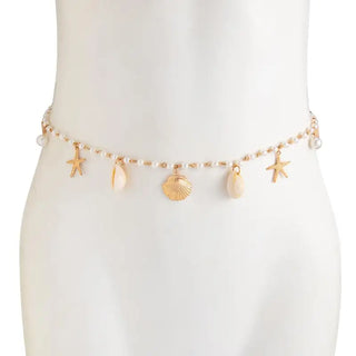 Pearl Beaded Waist Chain