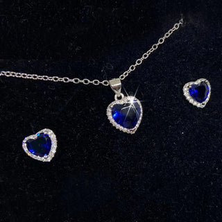 Zircon Gold Jewelry Set