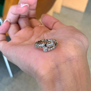 Crystal Vintage Ring