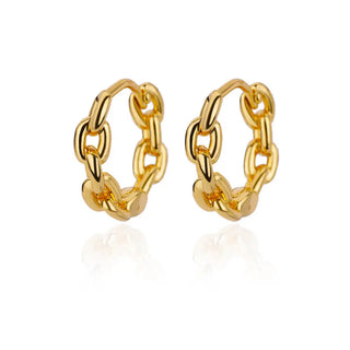 Stainless Vintage Hoop Earrings
