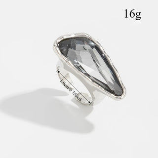 Crystal Heart Ring