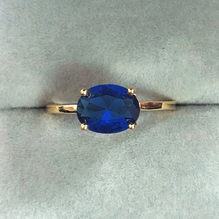 Zircon Gold Ring 6