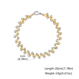 Gold Silver Bracelet 2