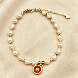 Pearl Gold Bracelet 2