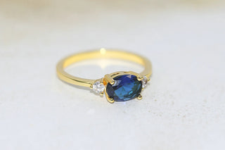Zircon Gold Ring 6
