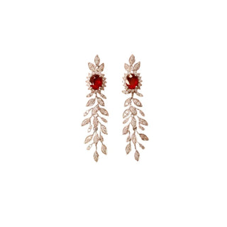 Crystal Zircon Stud Earrings