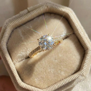 Zircon Silver Ring 2