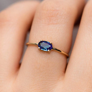 Zircon Gold Ring 6
