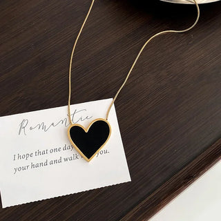 Chain Pendant Choker Necklace 2