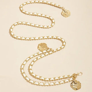Floral Chain Waist Belt 2