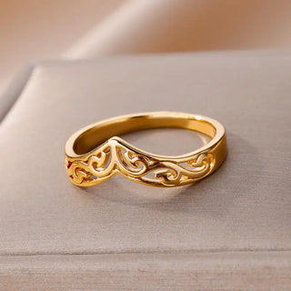 Zircon Gold Ring 21