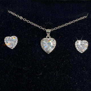 Zircon Gold Jewelry Set