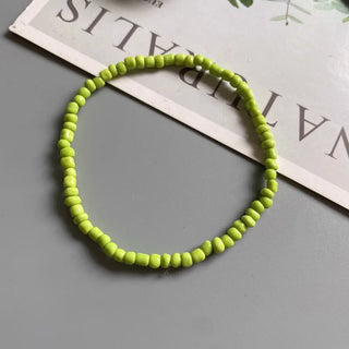 Beaded anklet