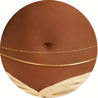 Rhinestone Crystal Waist Chain