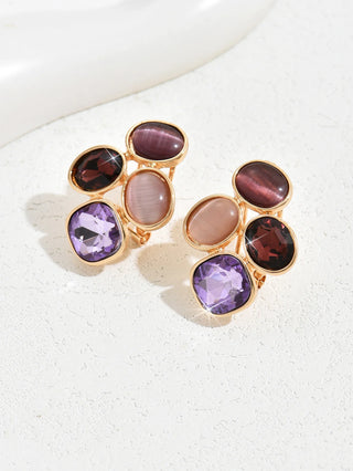 Unique Colorful Stud Earrings