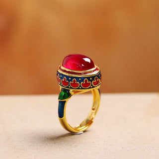 Zircon Gold Ring