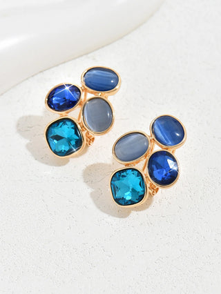 Unique Colorful Stud Earrings