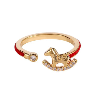 Zircon Gold Ring 16