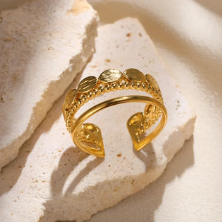 Zircon Gold Ring 21