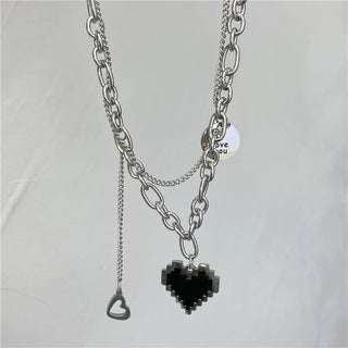 Chain Layered Pendant Necklace