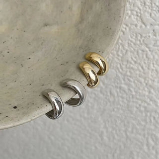 Ear Cuff Stud Earrings