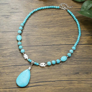 Beaded Pendant Necklace