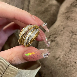 Zircon Silver Ring 7
