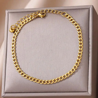 Gold Stainless Anklet 2