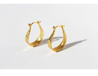 Gold Hoop Earrings