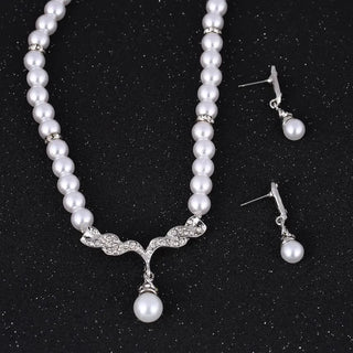 Pearl Pendant Jewelry Set 3
