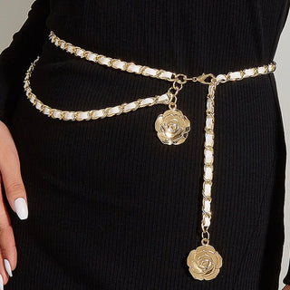 Floral Chain Waist Belt 2