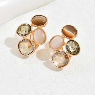 Unique Colorful Stud Earrings