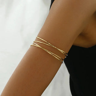 Gold Statement Bracelet