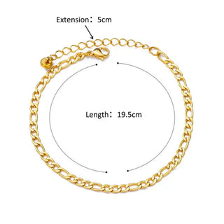 Gold Stainless Anklet 2