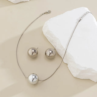 Gold Silver Jewelry Set