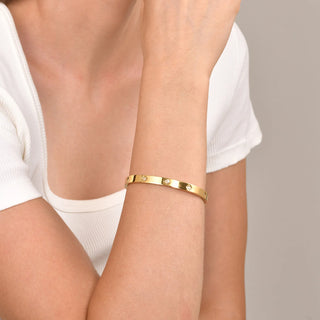 CZ Gold Bracelet