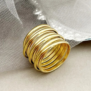 Gold Stainless Ring 5