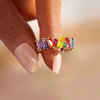 Zircon Gold Ring 20