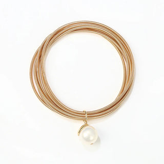 Pearl Gold Bracelet