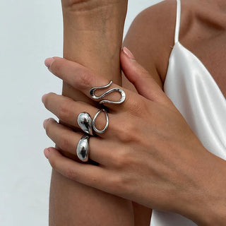 Gold Silver Ring 3