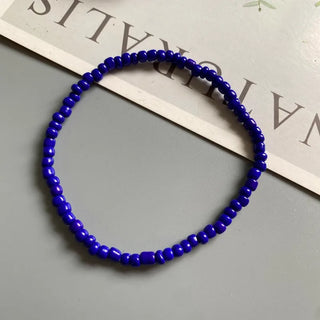 Beaded anklet