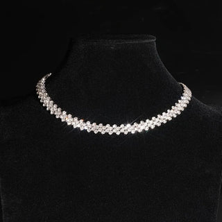 Chain Pendant Choker Necklace