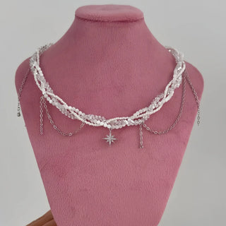 Pearl Gold Pendant Necklace 2