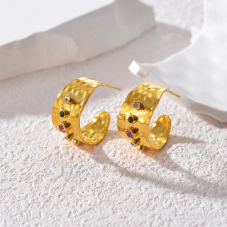 Zircon Gold Ring 18