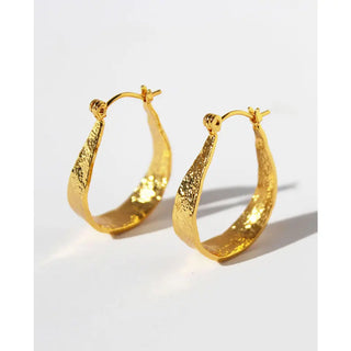 Gold Hoop Earrings