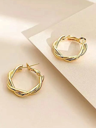 Silver Hoop Earrings