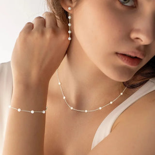 Pearl Gold Jewelry Set