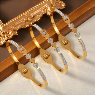 Zircon Gold Bracelet 6
