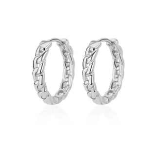 Stainless Vintage Hoop Earrings