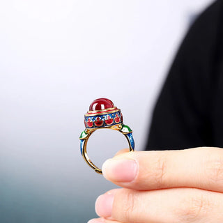 Zircon Gold Ring